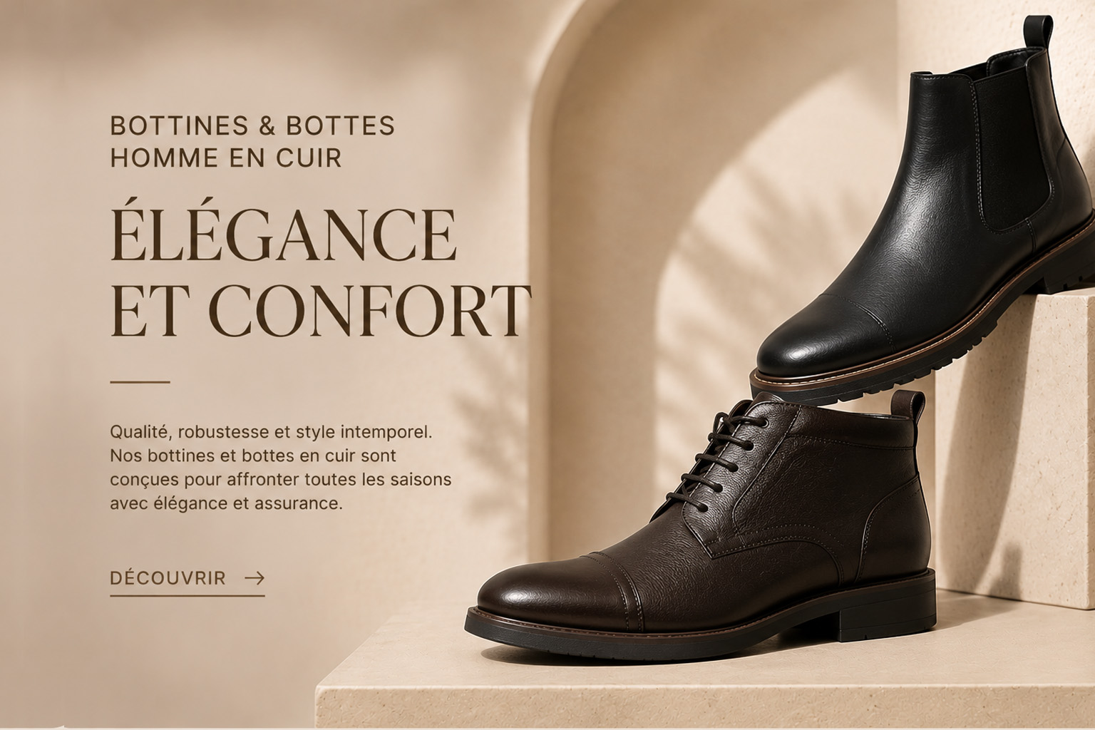 Bottine pour homme Tifano