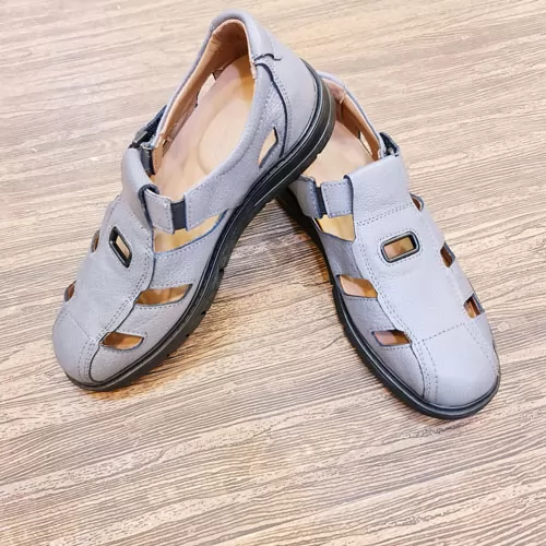 CHAUSSURE Confort SM120 Gris Cuir .......... miniature