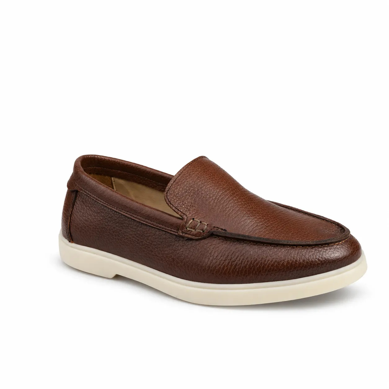 Mocassin pour homme 112 marron cuir