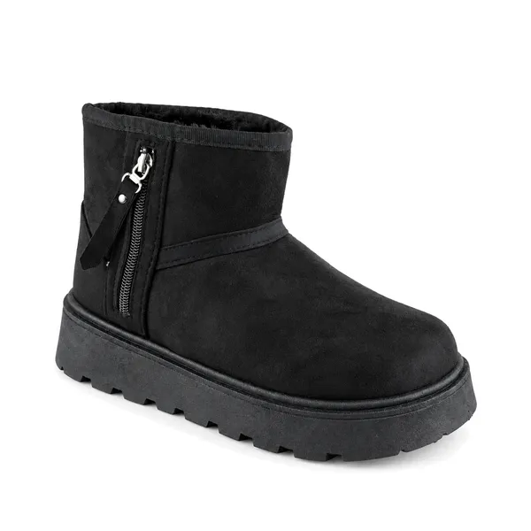 pantoufle compense pour femme lc 2-1029 noir